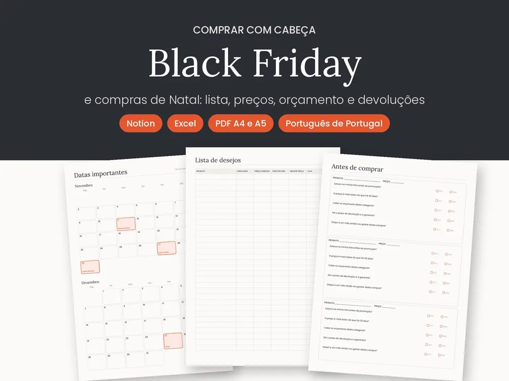 Black Friday & Christmas Shopping