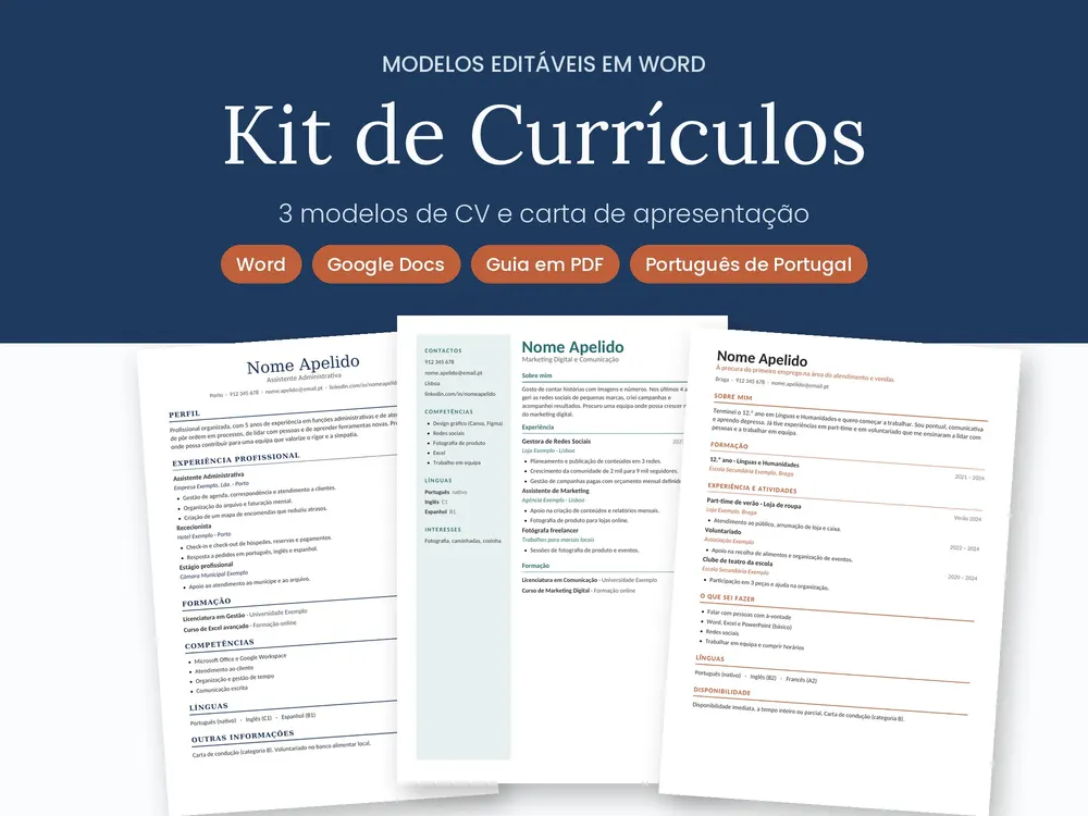 CV / Résumé Kit