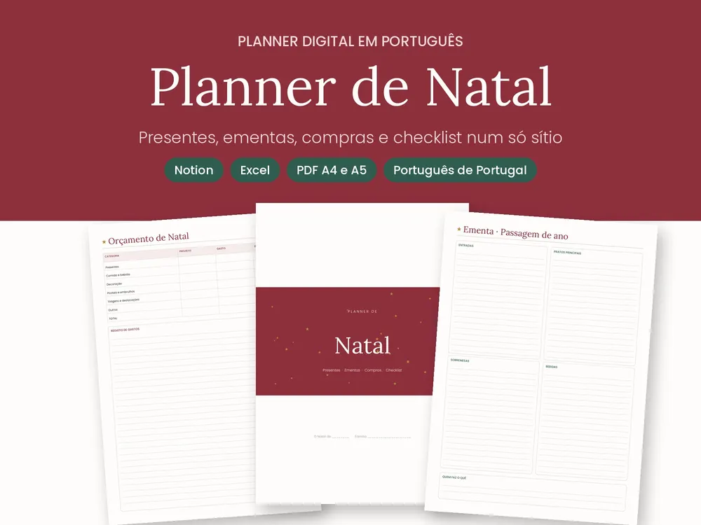 Planner de Navidad